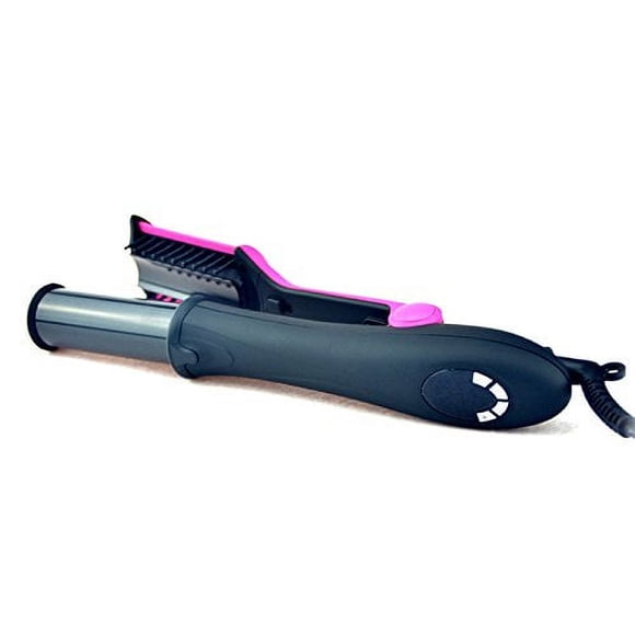 CNV Professional Hair Straightening Curling Iron, 2 in 1 Style Flat irons, 1-Way Rotating Iron Curler No Damage, Hair Straightener Flat Irons For Short & Long Hair, Black