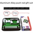 thumbnail image 2 of Premium Aluminum Alloy Golf Putter Gift Set: Detachable 3-Section Shaft with Dual-Sided & Single-Sided Heads – Lightweight, High Hardness Design for Versatile Use in Ceremonies, Corporate Gifts &, 2 of 5
