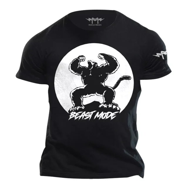 T-shirt Muscle Freaks Gym Ozaru Beast Mode
