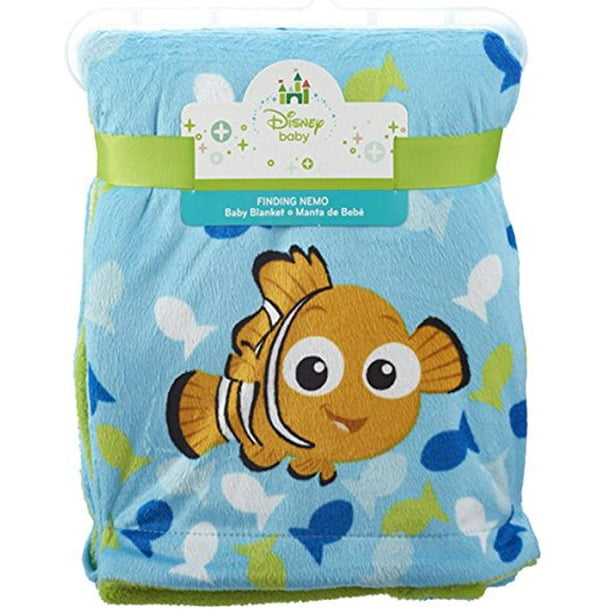 Disney Baby Nemo Printed Velboa Baby Blanket