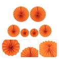 thumbnail image 3 of 6 Pcs Paper Folding Fan Adorns Party Fan Flower Decors Adorable Paper Fans, 3 of 8