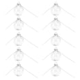 thumbnail image 1 of 10Pcs/Set Boule Suspendue Décorative Réutilisable Remplissable Boule de Noël Transparente pour Fête de Vacances8cm, 1 of 14