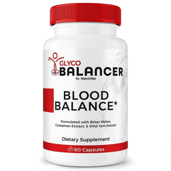 Glyco Balancer – Original Formula with a Clean Blend to Support Healthy Circulation, Natural Energy & Balanced Levels | Just 2 Easy-to-Swallow Pills Daily (60 Capsules)