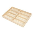 thumbnail image 4 of Wooden Glasses Organizer Display Organizer Grids Multifunctional Tabletop Holder 8 Compartment, 4 of 7