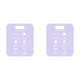 thumbnail image 1 of Tabla Plegable para Ropa Organizador Plástico Doblar Vestidos Uso Diario en El () Morado, 1 of 9