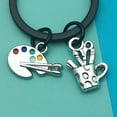 thumbnail image 3 of Artist Inspiration Gift Art Student Graduation Gift Painter Gifts Artist Paint Palette Keychain Encouragement Gifts Keyring Art Lovers Gifts Painter Art Student Gifts Christmas Birthday Gifts Jewelry, 3 of 4