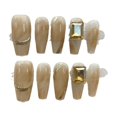 thumbnail image 5 of New handmade wear autumn and winter smudge gradual change gentle nail art finished nail patch pure handmade short removable, 5 of 8