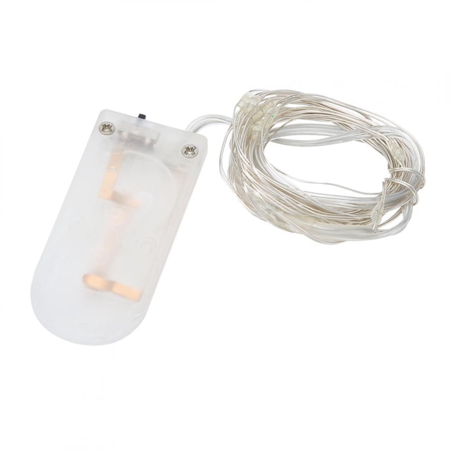 LED Copper Wire Beautiful Waterproof DIY String Lights Home Courtyard Party DecorationPink