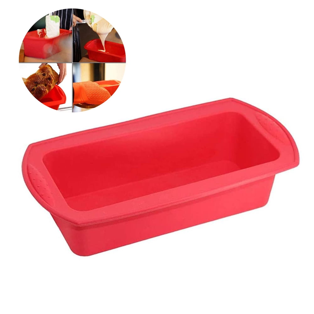 Silicone Molds Cake Pans Baking Loaf Bread Pan Non Stick Microwave Oven Safe