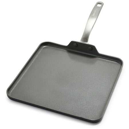 UPC 885837013351 product image for GreenPan Chatham Healthy Ceramic Nonstick 11  Square Griddle  Gray | upcitemdb.com