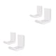thumbnail image 1 of Toystoory Soporte para auriculares de 2 piezas Gancho adhesivo fuerte pequeño Auriculares para juegos Estructura estable duradera Escritorio con Blanco 2piezas, 1 of 6