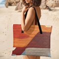 thumbnail image 4 of Colorful Floral Bohemia Picnic Blanket Waterproof Outdoor Beach Blanket Hand-held Pad Suitable for Travel, Camping, Beach, Family Gatherings, 4 of 7