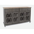 thumbnail image 3 of Jofran Aurora Hills Country Wire-Brushed 4 Door Accent Chest, 3 of 10
