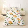 thumbnail image 2 of Erosebridal Cartoon Capybaras Twin Bedding For Teens,Flying Butterflies Duvet Cover Set For Child Boys Girls,2pcs,No Comforter,Luxury Bedroom Decor, 2 of 6