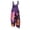 #01Ginger, variant on Tie Dye Gradient Pumpkin Bat Halloween Womens Tie Shoulder Sling Overalls Loose Fit Jumpsuit Purple 3XL