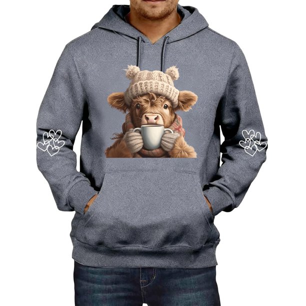 WILLBEST Sudaderas para Hombre, Sudadera Informal con Capucha, Jersey De Manga Larga, Suave, Cómoda, Ligera, Ropa De Calle, Moda, Ajuste Atlético Chica