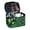 Clover Green Bag, variant on HELLHERO With Brush Storage Travel Cosmetic Toiletry Bags Polyester Lightweight Cosmetic Bag Make Up Organizer Case, Clover Leopard Print