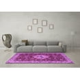 thumbnail image 3 of Ahgly Company Indoor Rectangle Persian Purple Traditional Area Rugs, 7' x 9', 3 of 4