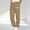 Khaki, variant on Goodtrade8 Sweatpants for Men Baggy Open Bottom with Pockets Casual Printed Joggers Workout Elastic Waist Men's Pants