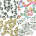 thumbnail image 3 of Letter Beads Acrylic Handmade 400PCS DIY Bracelet Making Beads Alphabet Beads, 3 of 10
