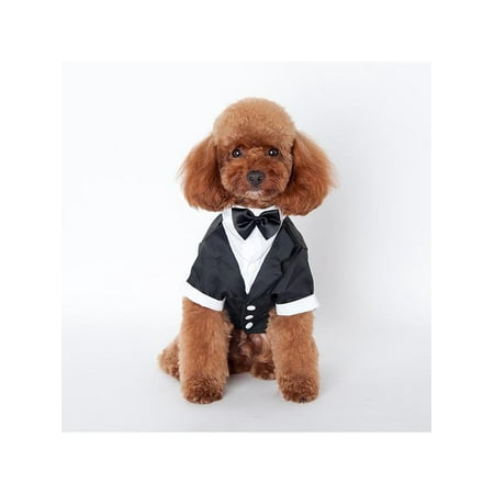 Lavaport Dog Pet Formal Tuxedo Bow Tie Wedding Party Costume