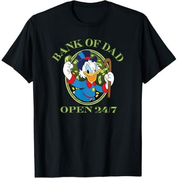 DuckTales Scrooge McDuck - Bank of Dad T-Shirt