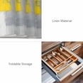 thumbnail image 6 of Placemats Set of 4, Yellow Grey Woven Placemat, Linen Place Mats for Kitchen/Dining Tables, Abstract Geometric Oil Painting Vintage Gradient Washable Table Mats for Party, 6 of 8