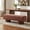 Rust Red Boucle, variant on Christopher Knight Home 61" Modern Accent Ottoman Bench with Boucle Upholstery, Wood Legs, Rust Red