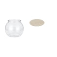thumbnail image 1 of Pecera Pequeña Transparente Para Peces Pequeños, Adorno Redondo Para Acuario, Pecera, Florero, Mesa, Oficina, Decoración Del Hogar, Plantas Con Alfombra Redonda De 60 Cm Para Interior,, 1 of 8
