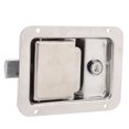 thumbnail image 1 of RV Toolbox Paddle Lock, Mirror Polished Tool Box Latch 5.5x4.3in Easy Install with Keys Gasket for Caravan Truck RV Vehicles Toolbox, 1 of 7