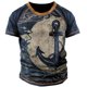 thumbnail image 1 of Camiseta Vintage para hombre, ropa informal con estampado 3d 5xl, Tops de verano de manga corta, Camiseta holgada, camisetas de gran tamaño para hombre, sudadera 2023, 1 of 4