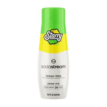 SodaStream Starry Lemon Lime Soda Mix, 14.9 fl oz.