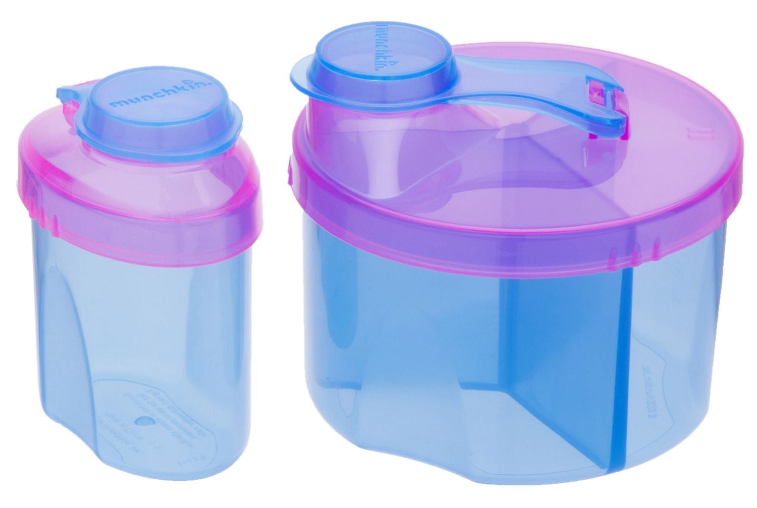 Munchkin Powdered Formula Dispenser Combo Pack, Fill, twist, and pour!