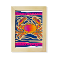 thumbnail image 1 of Constellation Cancer Mexicon Culture Engraving Desktop Adorn Photo Frame Display Art Painting Wooden, 1 of 3