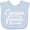 AE-Light Blue, variant on Inktastic Cousins Make the Best Friends with Arrow Boys or Girls Baby Bib