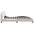 thumbnail image 5 of vidaXL Bed Frame with Headboard Base Platform Bedroom Furniture Faux Leather, 5 of 8