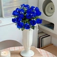 thumbnail image 5 of HuiXinOu 18-Head Artificial Rose Bouquet, Faux Silk Flower Arrangement, Suitable for Wedding Centerpieces, Home Table Decor and Office Parties, Elegant and Lifelike, 5 of 6