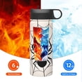 thumbnail image 6 of Yiaed Spiders On The Web 1 Print Water Bottle with Straw Lid, Stainless Steel Double Wall Insulated Water Bottle | Leak-Proof and Spill-Proof Water Bottle, 6 of 8