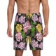 thumbnail image 1 of Fotbe Colorful Roses Pantalones Cortos de Pijama para Hombre, Ropa de Dormir, Pantalones de Pijama Cortos para Hombre-Large, 1 of 6