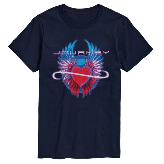 Journey - Infinity Heart Wings - Men's Short Sleeve Graphic T-Shirt