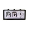thumbnail image 2 of Manual Page Turning Alarm Clock Digital Clock Square Versatile Alarm Clock Study Calendar Fashion C, 2 of 5