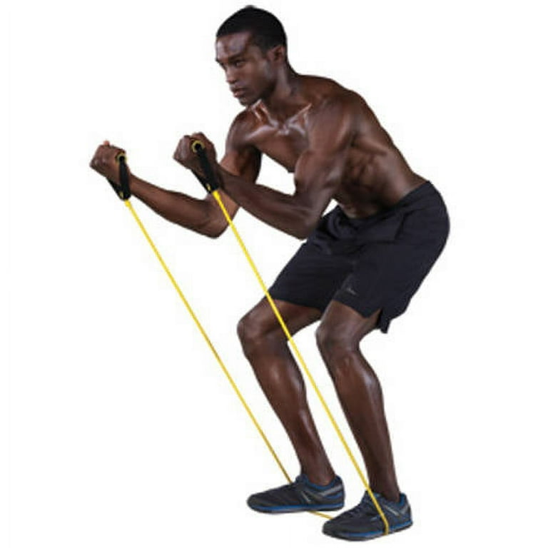 Gold s Gym Long Resistance Tube Medium Resistance Walmart