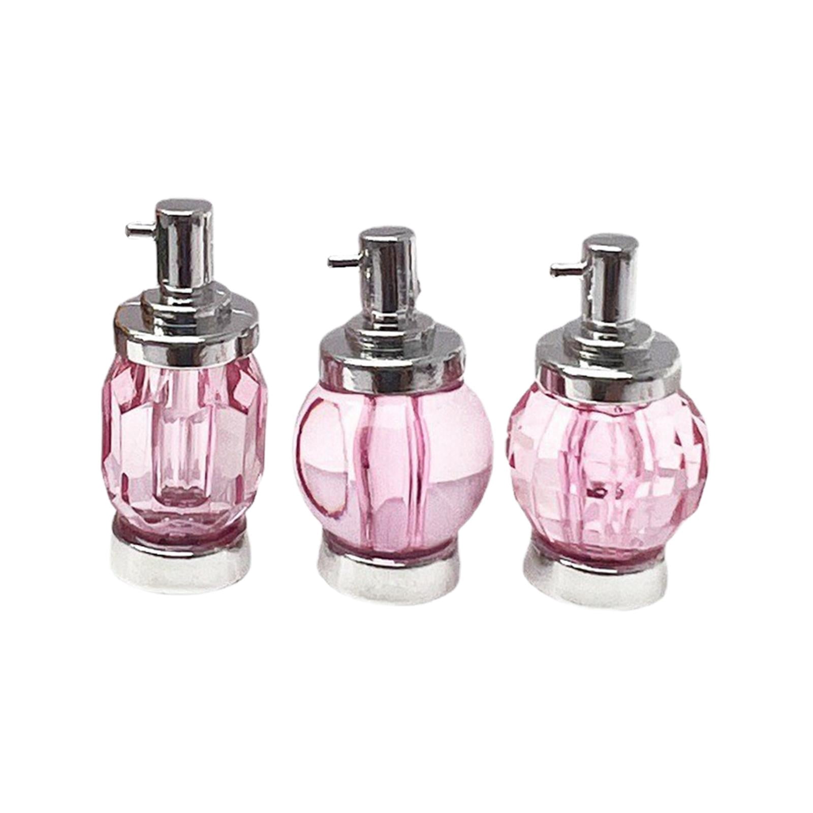 Tachiuwa 1/12 Maison de Poupée Miniature Métal Parfum Argent 1.4cmx2.4cm