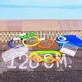 thumbnail image 4 of Brybelly SSWI-104 Colorful Kids Goggles with Case, Tropical, 4 of 6