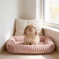 thumbnail image 5 of Heated Dog Bed for Winter and Cats, Soft Plush Warm Pet Bed with Machine Washable Cover, Cozy Kennel Pad for Small Medium Large Pets Indoor Use, 5 of 5