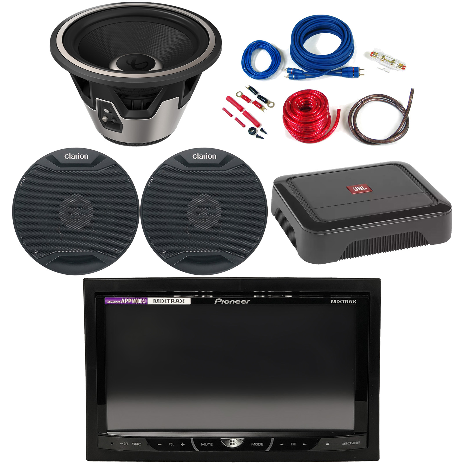 pioneer 1800 watt subwoofer