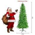 thumbnail image 5 of 7FT Automatic Christmas Tree with Yellow Lights - 500 LED Pre-Lit, 2580 Tree Heads PVE Material & Sturdy Metal Base, 5 of 18
