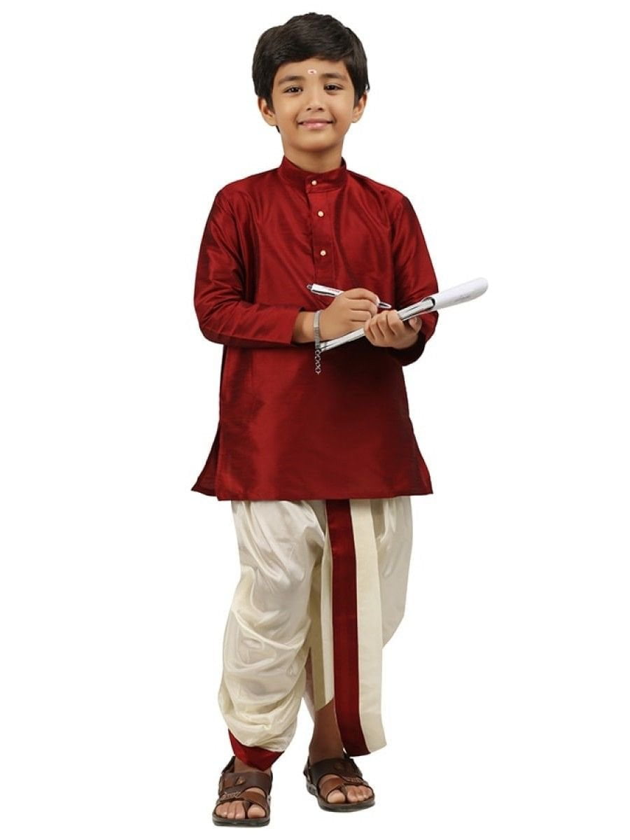 Kids Boys Kurta Pajama Set Indian Ethnic Cultural Fancy Party Dress Cotton Kids 