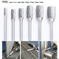 thumbnail image 4 of Carbide Rotary File Milling Metal Grinding Cutter Burr Head Drill Bit 6mm Shank, 4 of 5