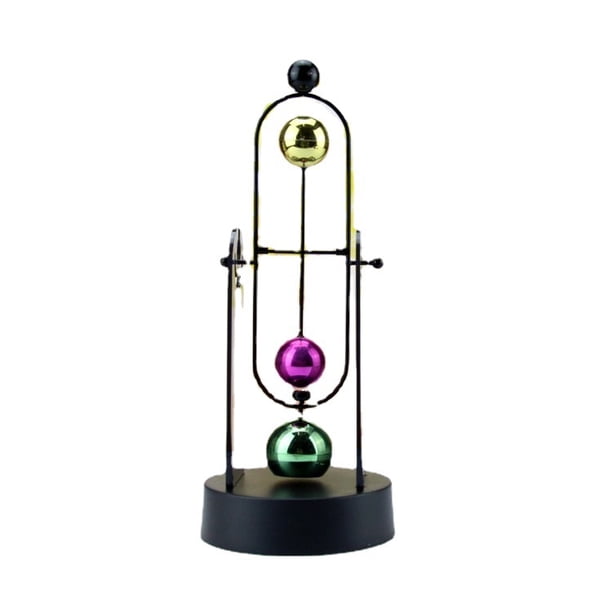 Modelo de movimiento perpetuo, dispositivo de agitación electrónico, juguete de escritorio cinético, columpio, bolas de equilibrio, física, ciencia, juguete de escritorio, electrónico, columpio, arte
